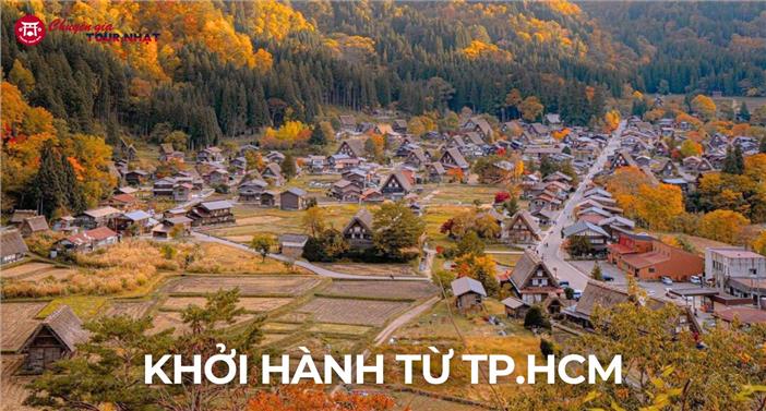 Tour Nhật Bản Mùa Thu Shirakawago-Cố đô Kyoto-Phú Sĩ-Tokyo - KH từ HCM